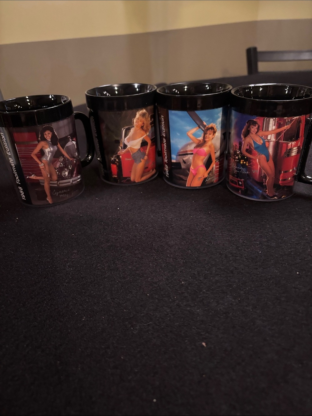 Vintage Snap-on Toolmates coffee mugs